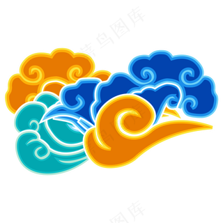 中国风祥云52免扣素材