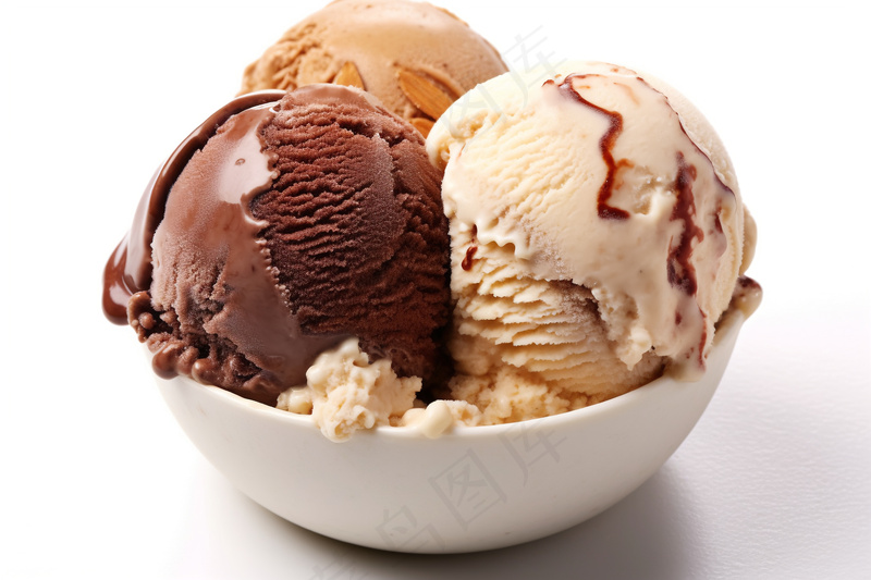 巧克力冰淇淋球