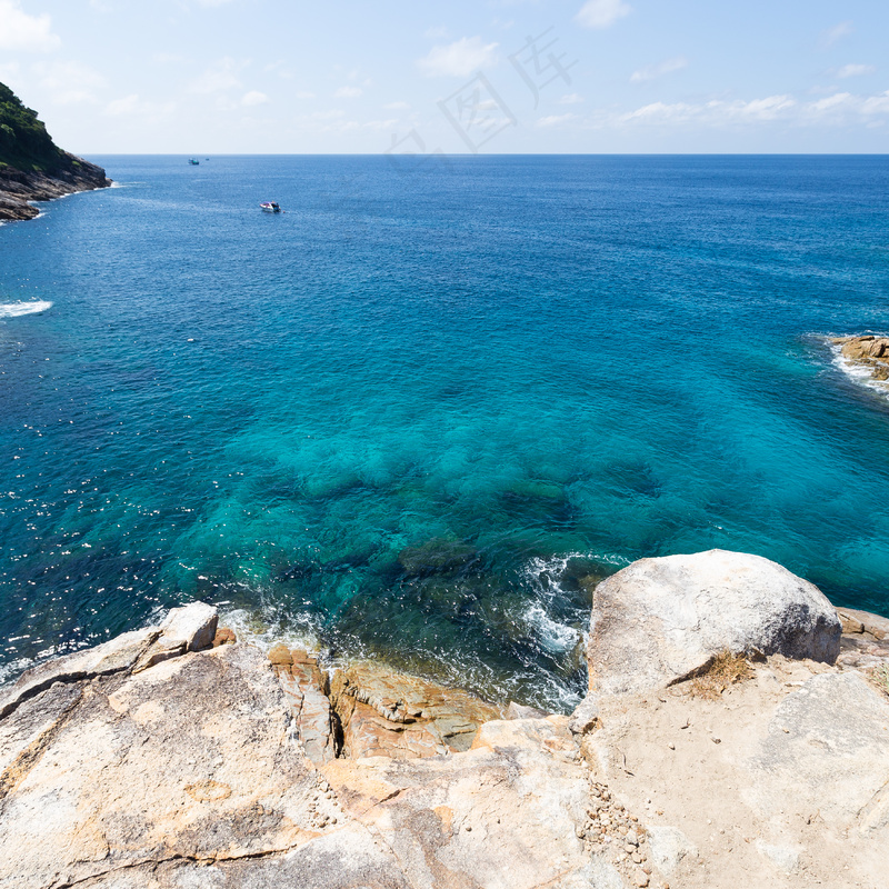 大海沙滩图片