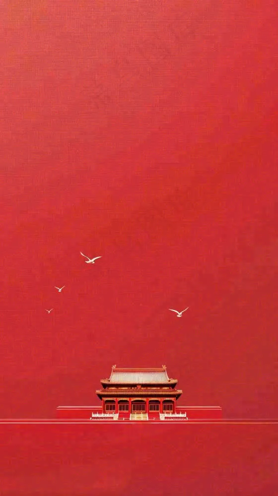 红色纹理背景节日喜庆国庆新年小年背景(816x1456)