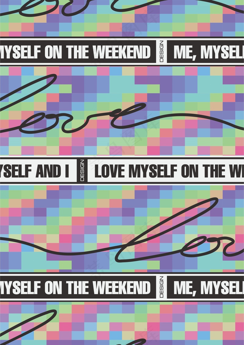 像素化科技感  电脑数码背景