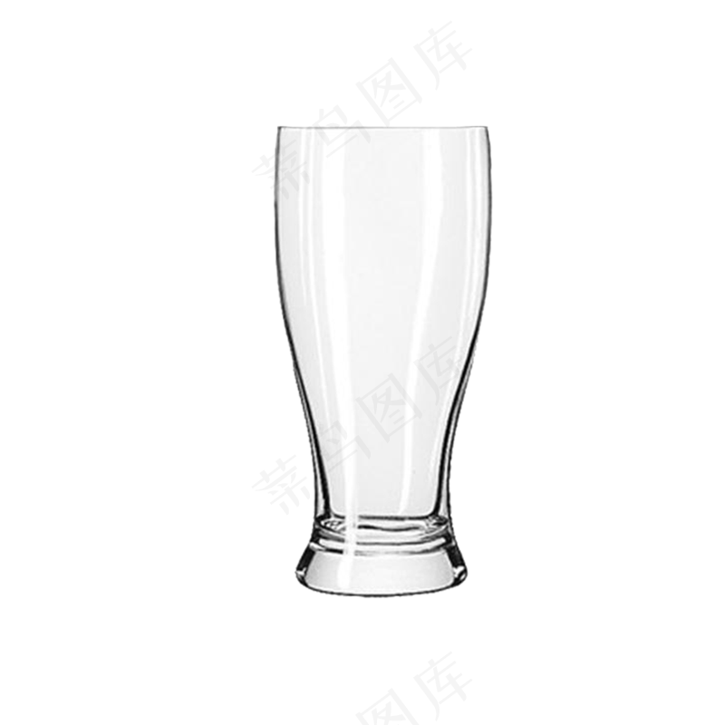 免扣一个透明的高脚杯