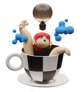 2.5d7人物立体免扣元素