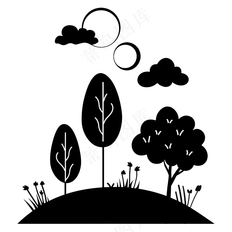 免抠大自然图标