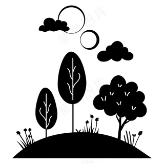 免抠大自然图标