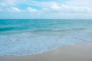 大海沙滩图片