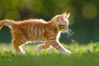 猫咪宠物猫可爱动物摄影图