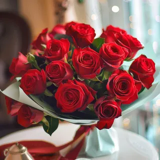 玫瑰花鲜花花朵摄影图