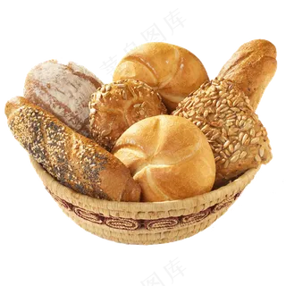 免抠面包素材
