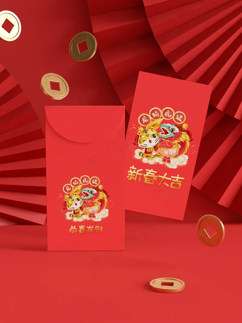 新年周边物品(24)源文件模板免扣设计psd模版下载