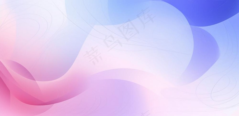 蓝粉紫色线条几何科技背景(1568x768)