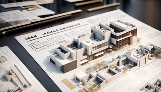 装修图纸 室内装饰 微缩模型