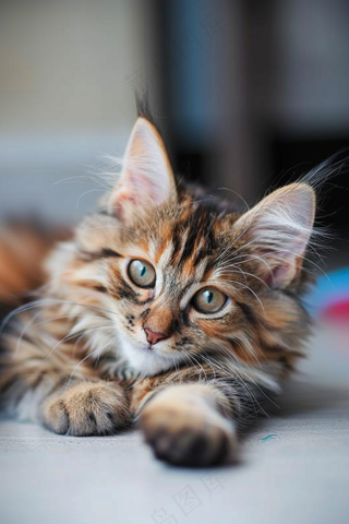 猫咪宠物猫可爱动物摄影图