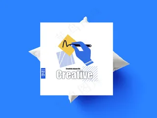 单色背景文创抱枕2样机