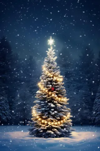 冬天圣诞温馨背景