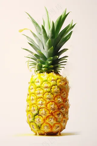 菠萝新鲜水果摄影图