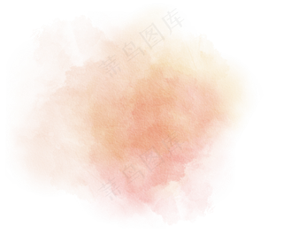 中国新年传统水墨晕染彩色免扣图片素材53