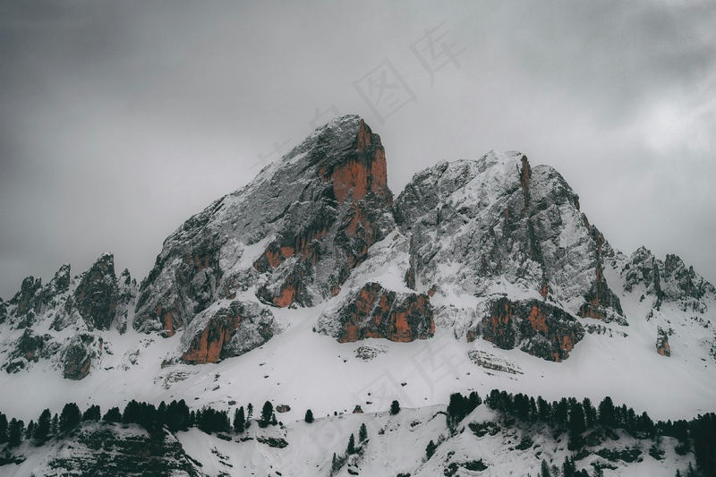 冰雪的奇峰