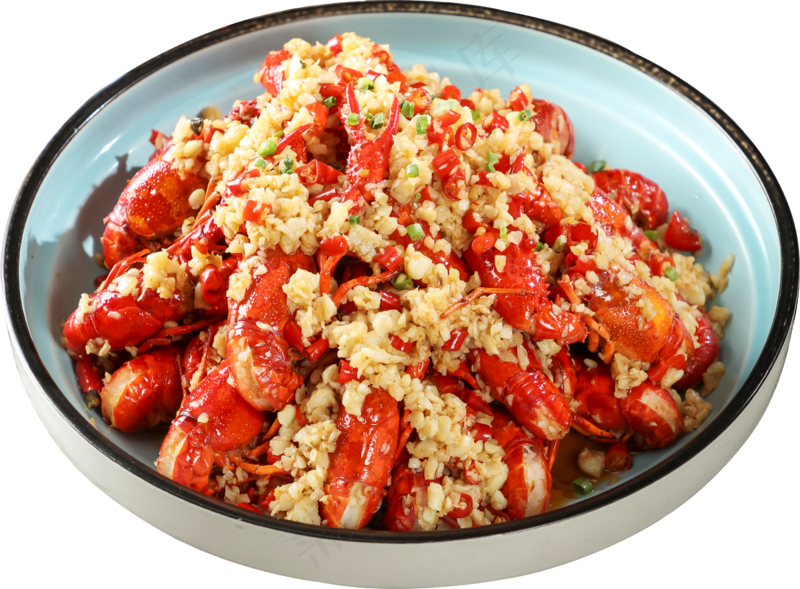 麻辣小龙虾美食图片