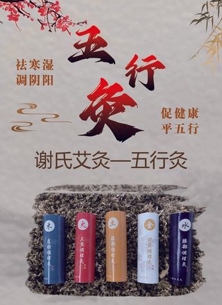 五行灸海报
