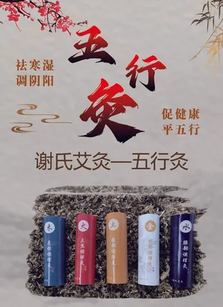 五行灸海报