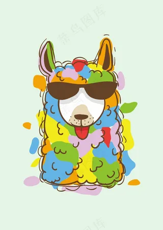 缤纷多彩 *羊驼