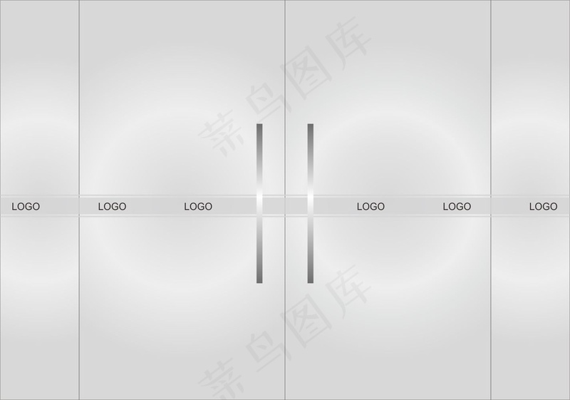 玻璃门磨砂效果图素材cdr矢量模版下载