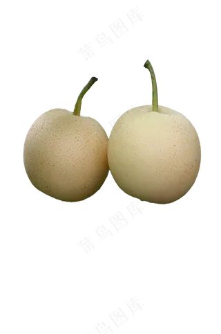 两个梨子 免抠