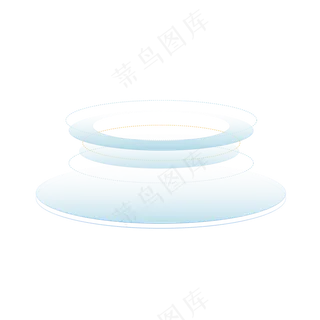 蓝色渐变架构图png