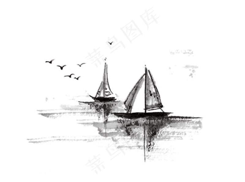 新中式水墨山水画120