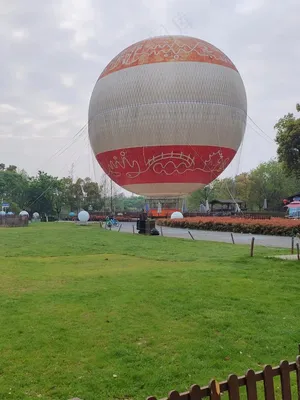 乘上热气球