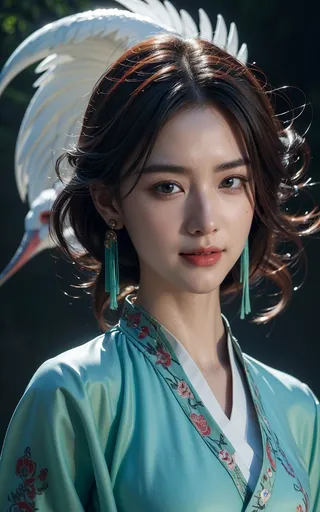 古装风美女AI设计