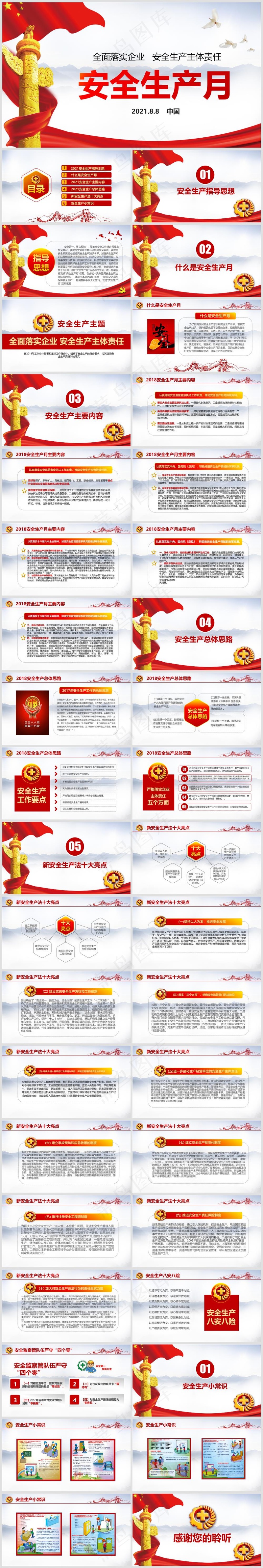 安全生产丨安全教育培训丨员工培训丨三级教育丨安全文化丨PPT课件042