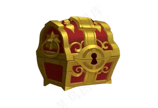 宝箱欧美卡通金属 金属宝箱