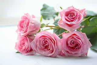 玫瑰花鲜花花朵摄影图