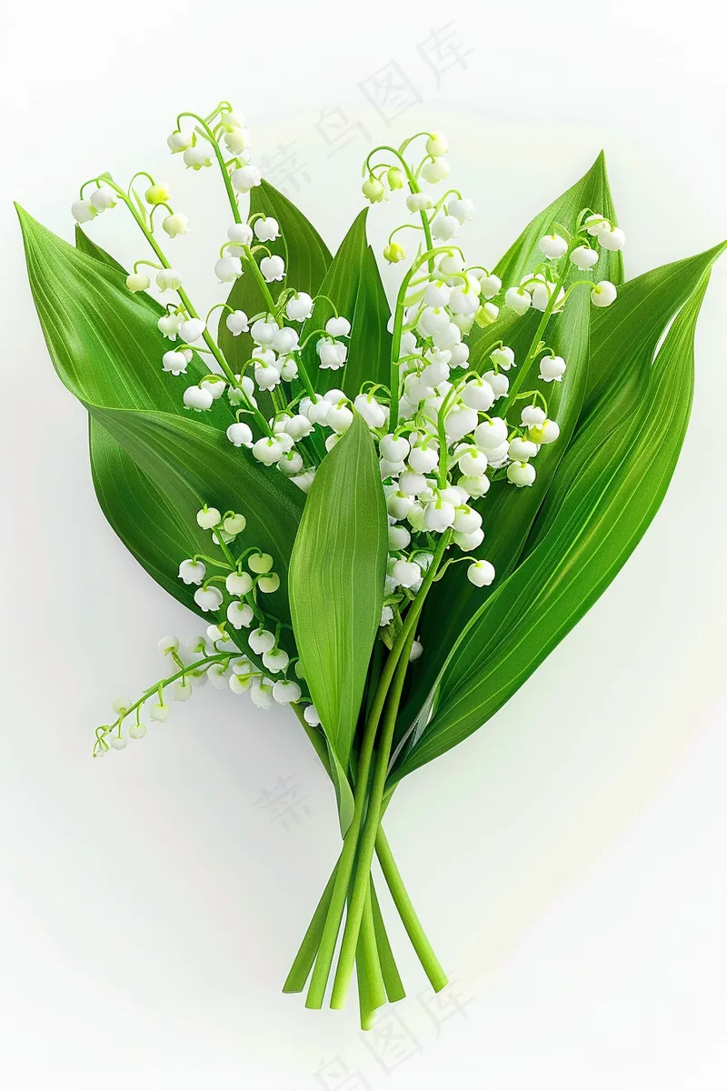 铃兰花植物花朵摄影图(2688x4032)