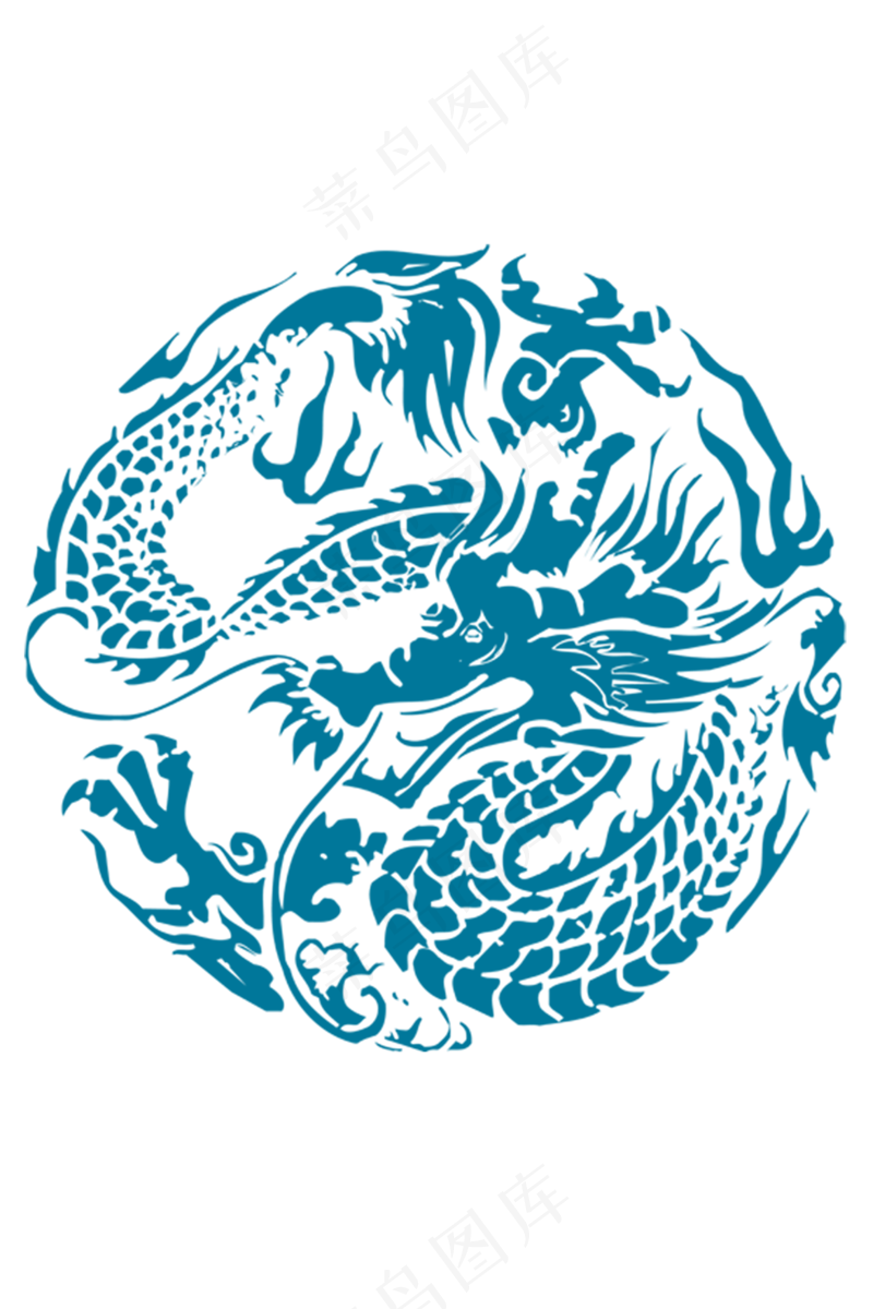 中国风金色龙元素古风水墨龙png免抠透明素材装饰图片PS素材