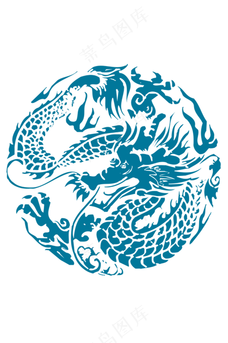 中国风金色龙元素古风水墨龙png免抠透明素材装饰图片PS素材