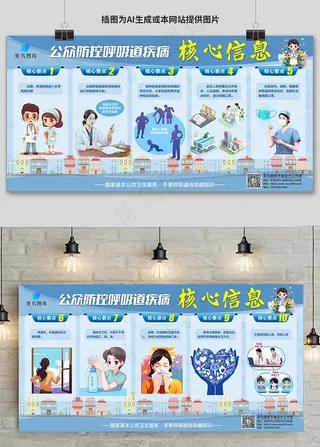 公众防控呼吸道疾病核心信息