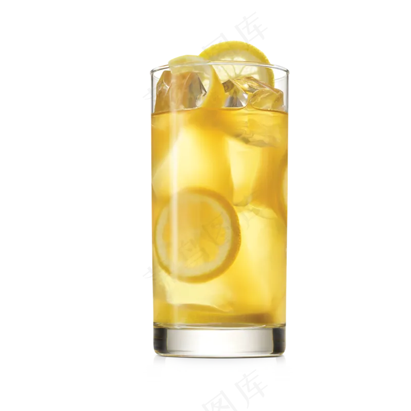 免抠柠檬气泡水