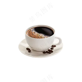 免抠一杯美式咖啡