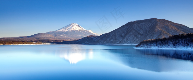 湖光山色图片