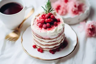 美味的蛋糕节日蛋糕甜点摄影图