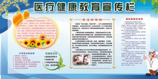 医疗健康教育宣传栏