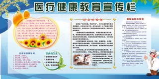 医疗健康教育宣传栏