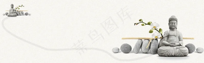 中式水墨PSD分层古风banner模板65psd模版下载