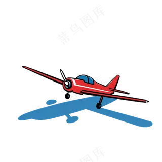飞机 手绘 免抠透明底 (3)