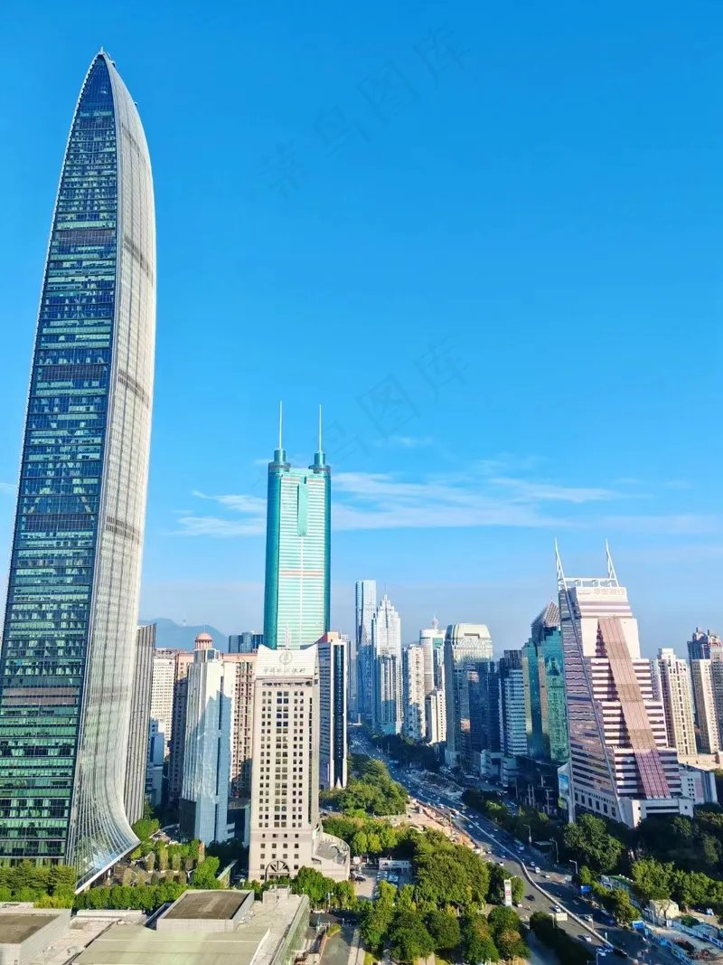 深圳平安大厦，城市风景