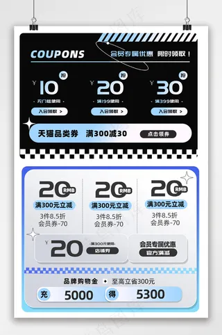 创意电商天猫优惠券