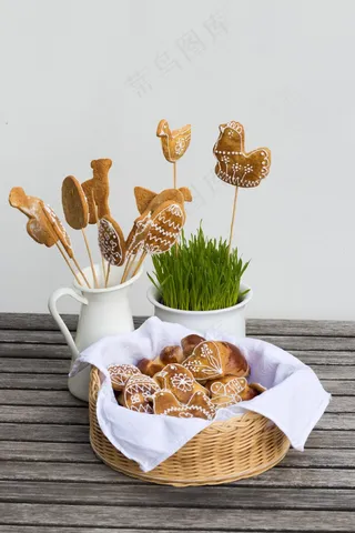 可爱的姜饼食物1